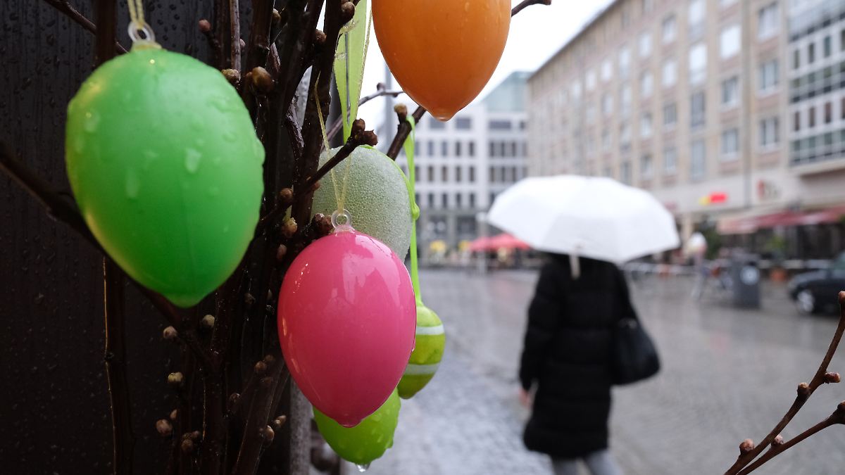 Ostersonntag beginnt freundlich - dann ziehen Gewitter auf