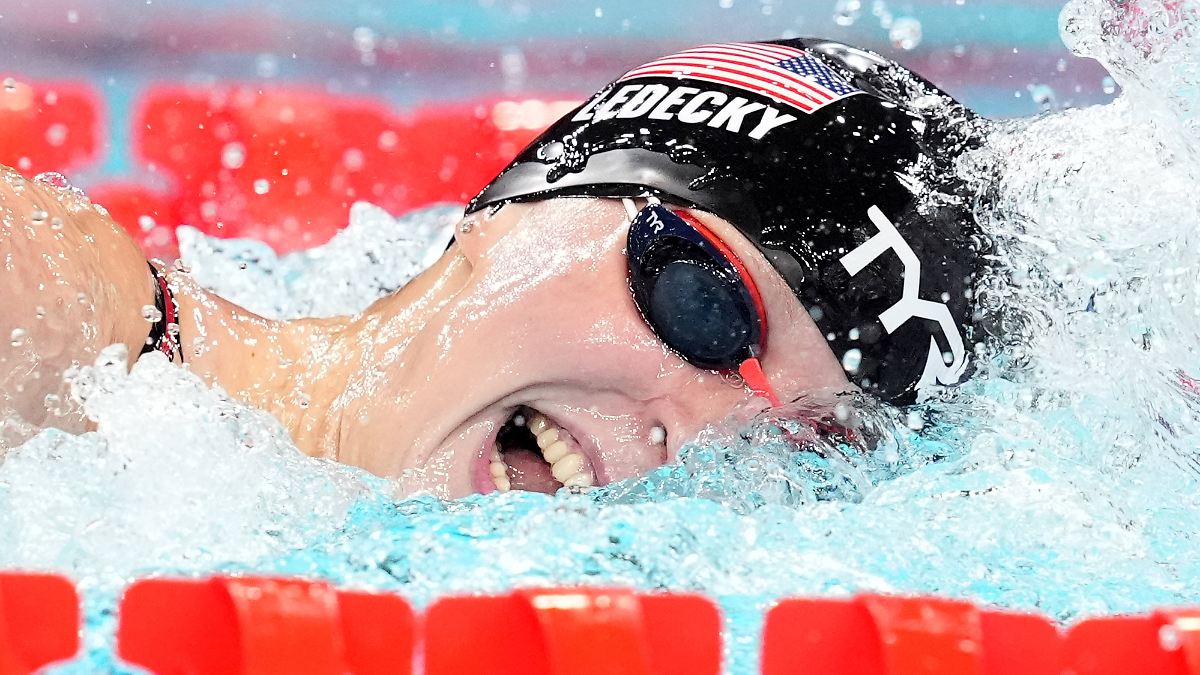 US-Schwimmerin Katie Ledecky knackt eigenen Weltrekord