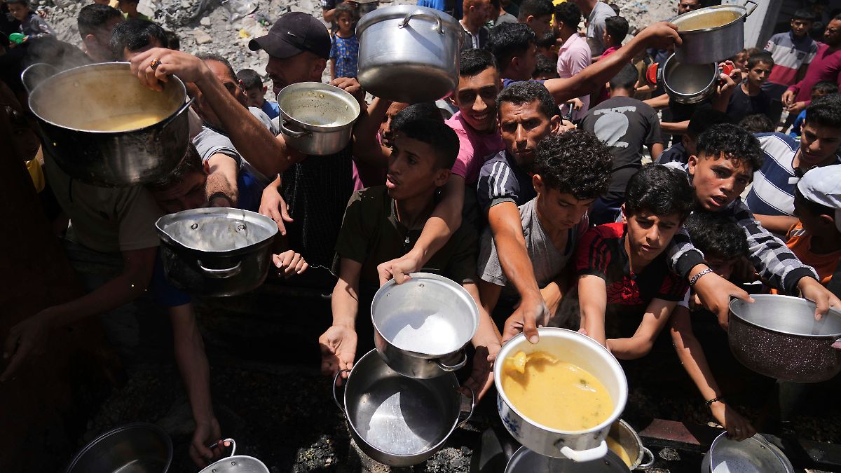 Netanjahu: Hungersnot auch "aus diplomatischen Gründen" verhindern