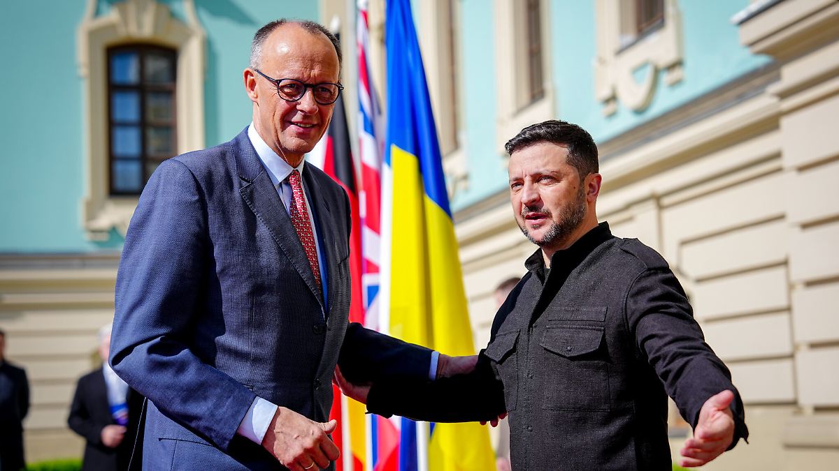 Bericht: Selenskyj und Merz treffen sich am Mittwoch in Berlin