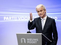 Regierungsbündnis wackelt: Geert Wilders: "Unsere Geduld ist nun zu Ende"