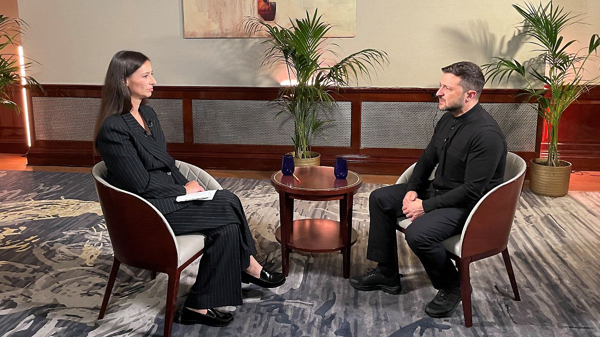 The presidential interview in full: Selenskyj on Trump, Taurus and his ...