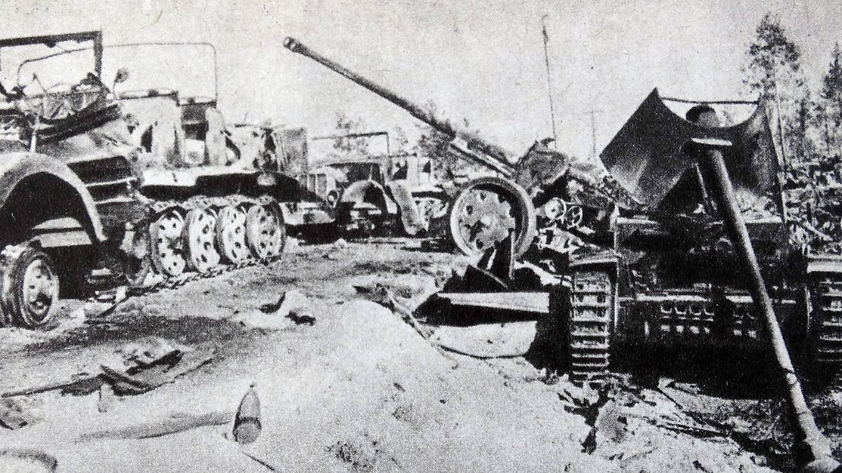 Im Sommer 1944 erlitt die Wehrmacht ihr "Super-Stalingrad"