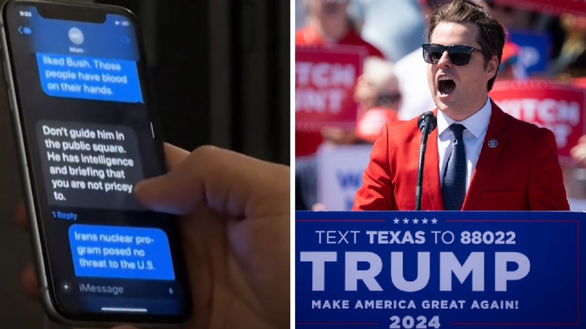 Tips for Matt Gaetz from mom - | Fellow traveler secretly films chat of ...