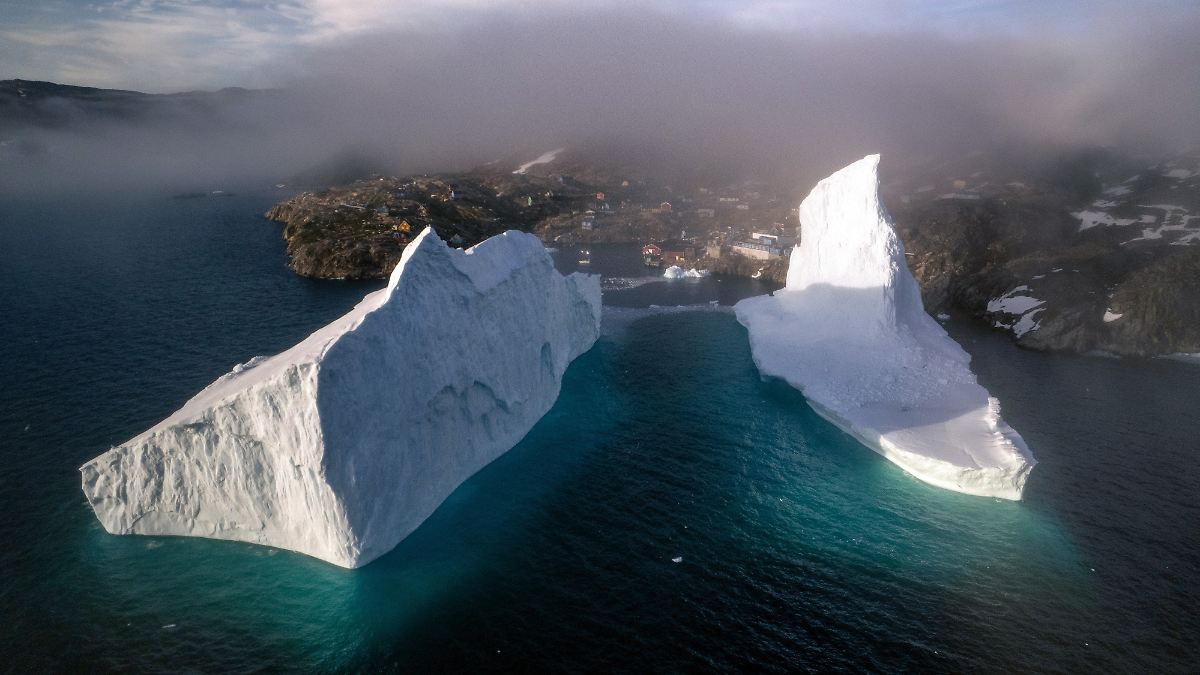Gigantischer Eisberg bedroht Grönland-Dorf