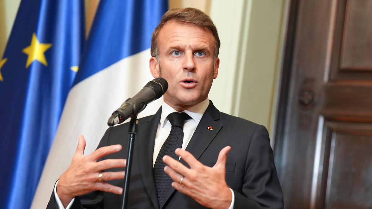 Macron kündigt Anerkennung von Palästinenserstaat an