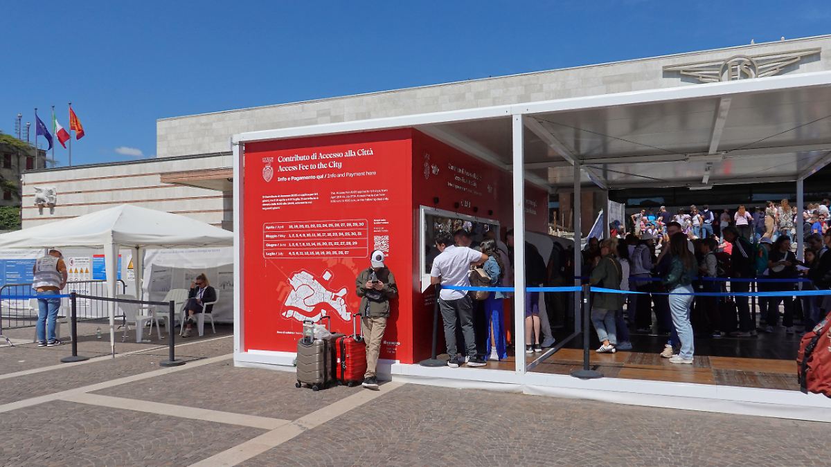 Venedig kassiert 5,4 Millionen Euro Eintrittsgeld