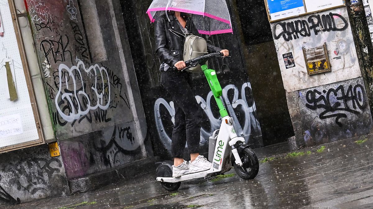 Bei E-Rollern sind Leih-Scooter das zentrale Problem