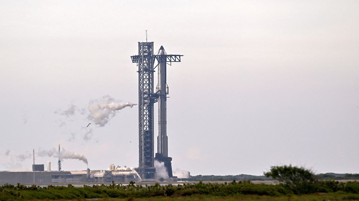 SpaceX sagt Starship-Testflug kurz vor Start ab