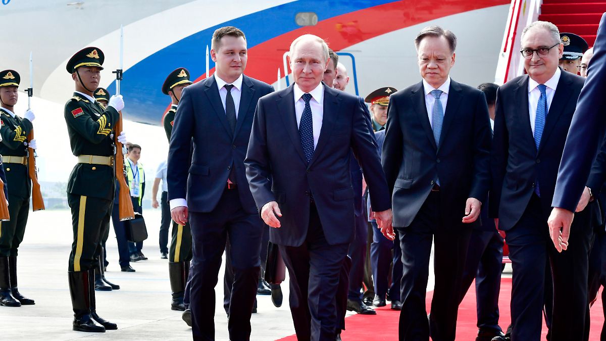 Putin zu Gipfel in China eingetroffen