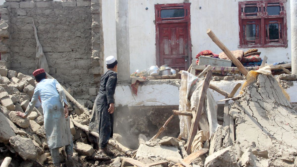 Schweres Erbeben erschüttert Afghanistan