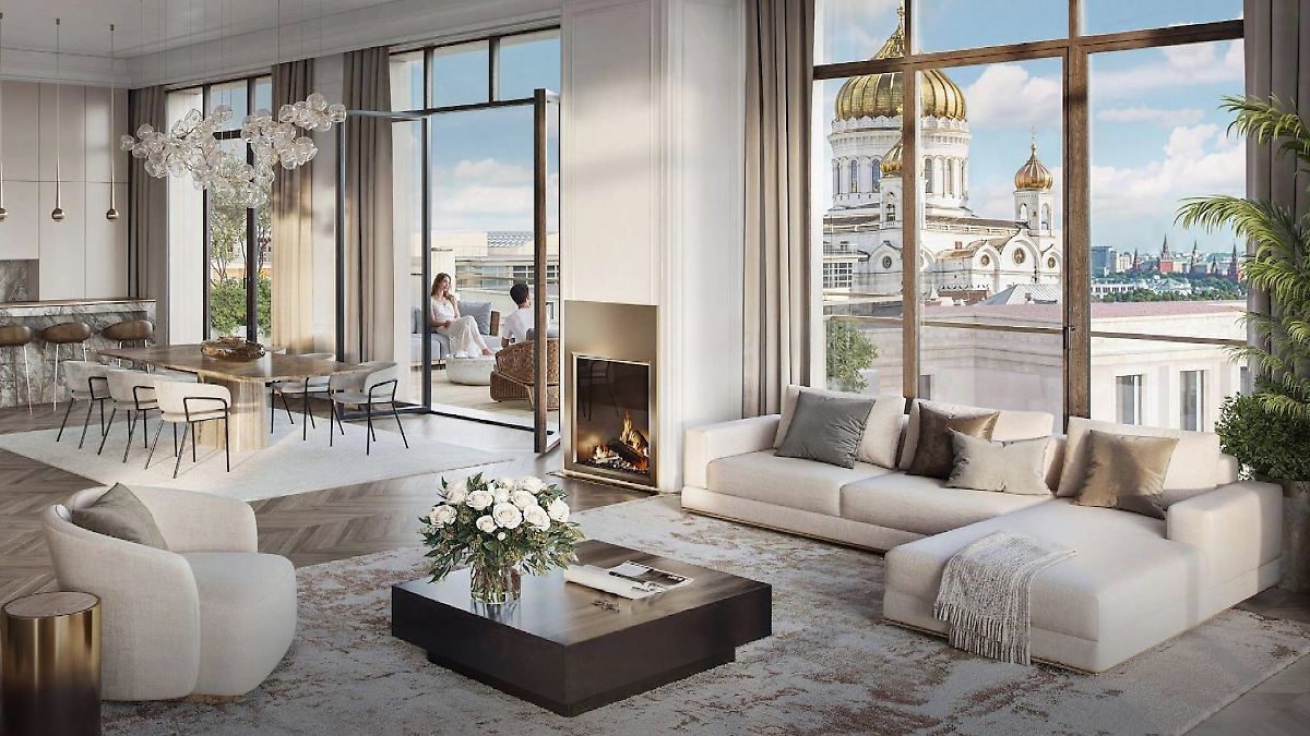Penthouse steht zum Verkauf: Luxus-Einblick: Das wird Russlands teuerste ...