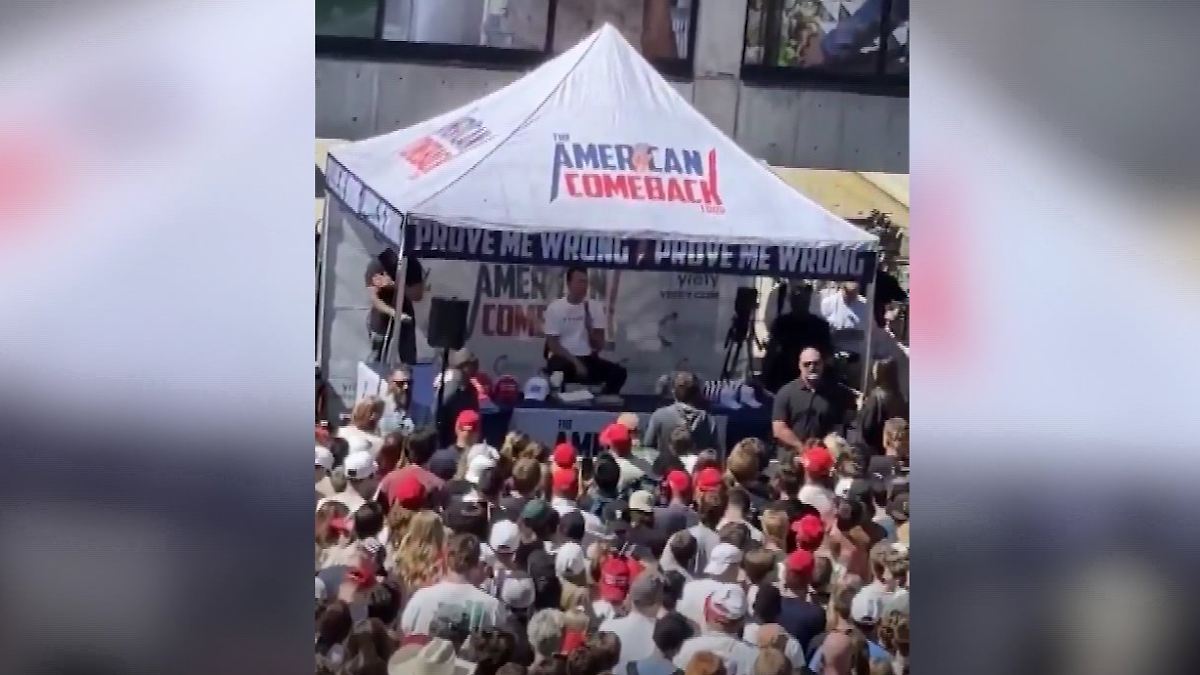 Zuschauer filmen Todesschuss auf Charlie Kirk