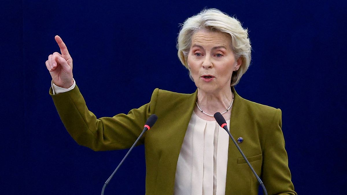 Von der Leyen: "Werden jeden Zentimeter der Grenzen schützen"