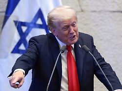 Viele große Worte im Parlament: Trump ruft bei Rede in der Knesset "neues Zeitalter" aus