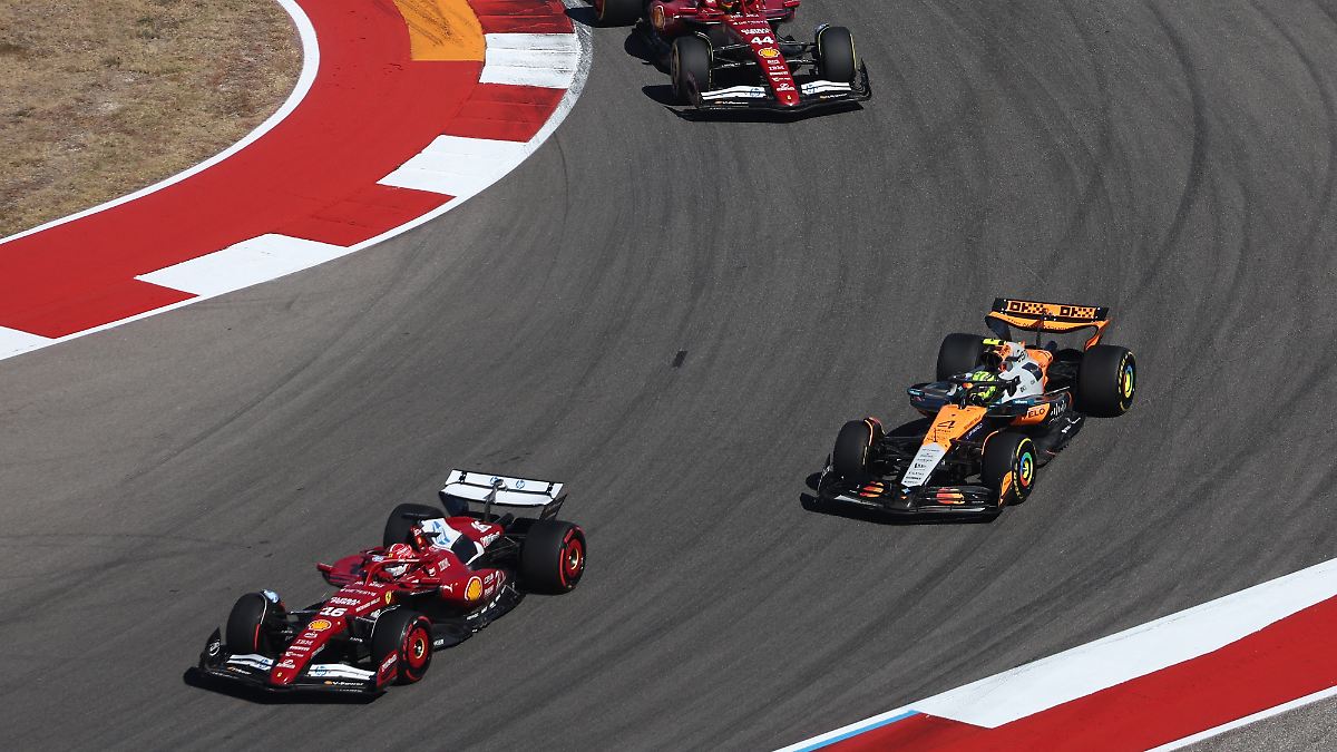 Norris und Verstappen nutzen Piastris Schwäche beim USA-GP