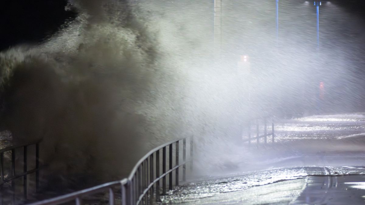 Sturmtief "Joshua" tobt sich aus