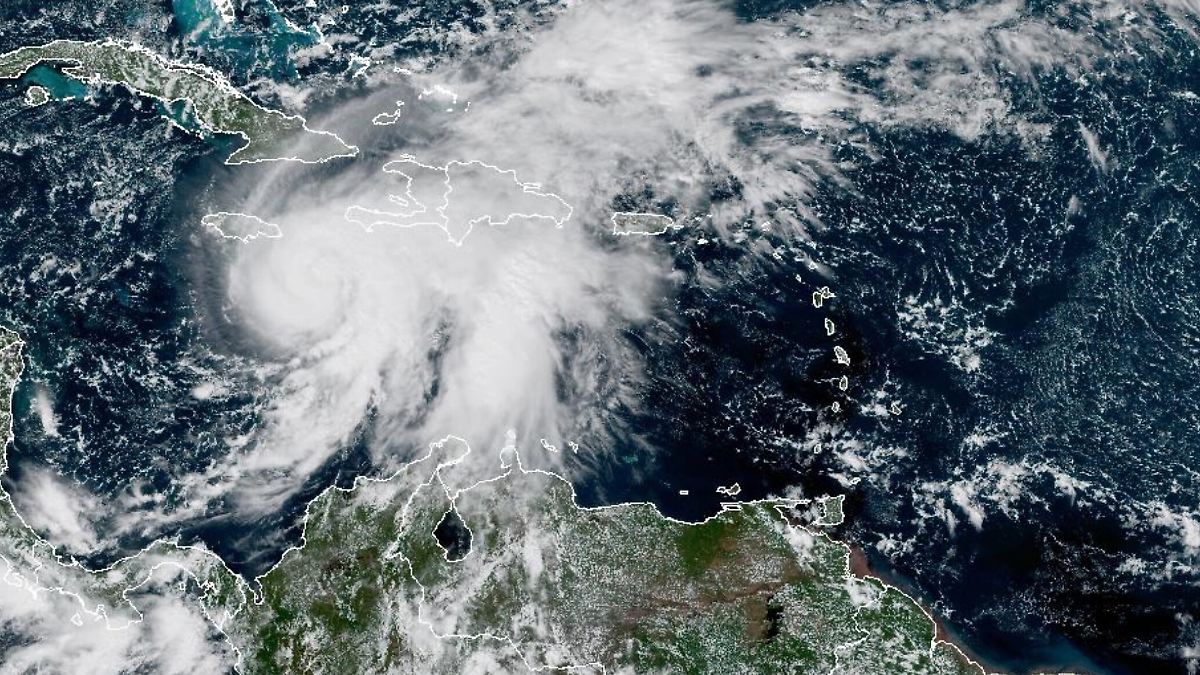 Geringes Tempo macht Hurrikan "Melissa" zur großen Gefahr