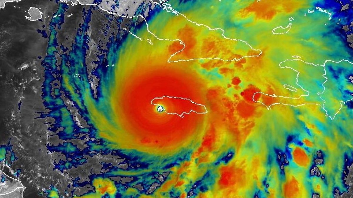 Hurrikan "Melissa" trifft mit voller Kraft auf Jamaika