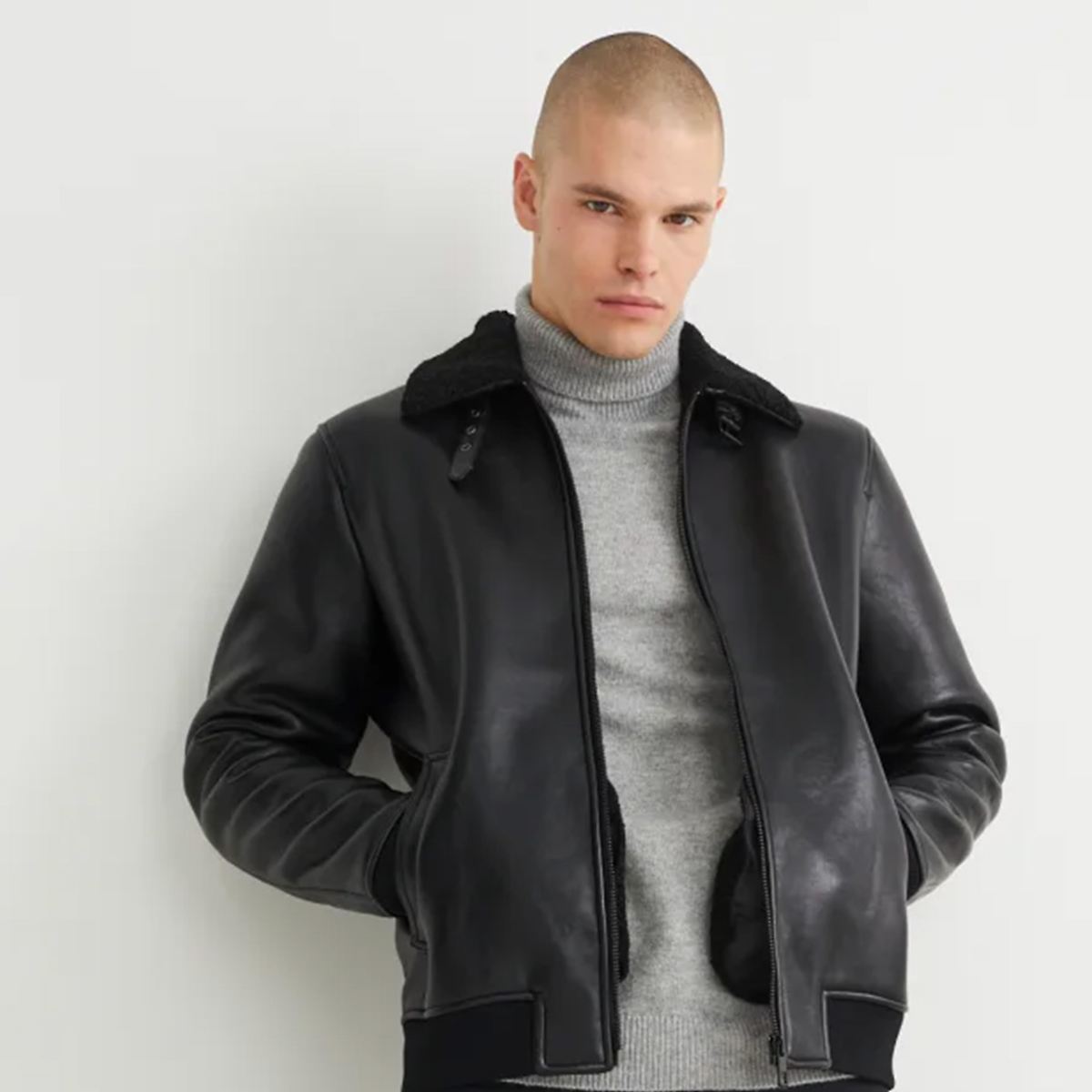 Herren Lederjacke C&a Lederjacken Wildlederjacke C&a