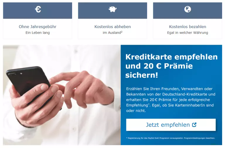 Deutschland kreditkarte bewertung