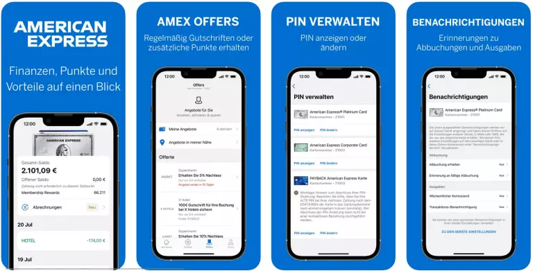 amex payback kreditkarte app