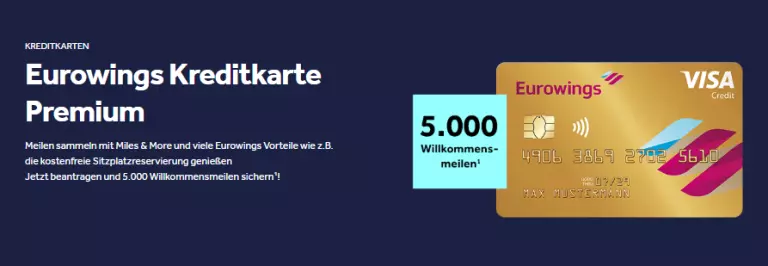 eurowings premium kreditkarten
