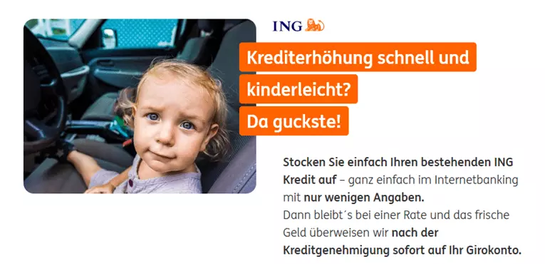 ing kredite erhÃ¶hen