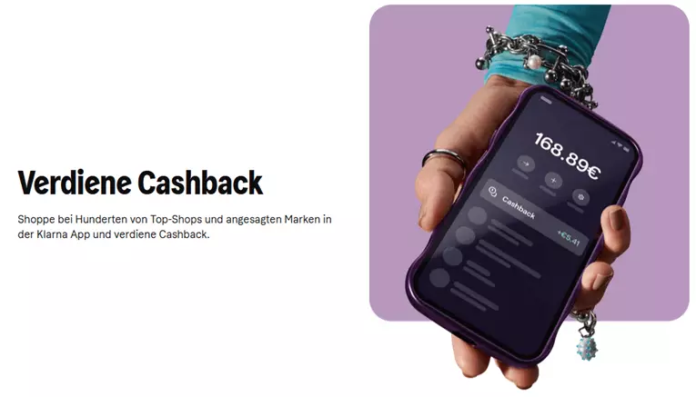 klarna kreditkarte cashback