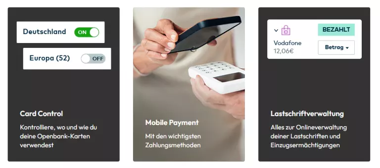 openbank kreditkarte zahlungen