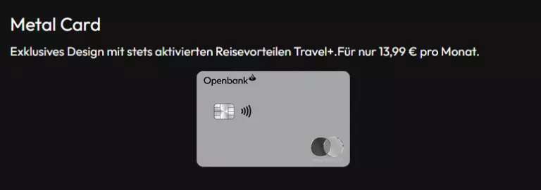 openbank metal card