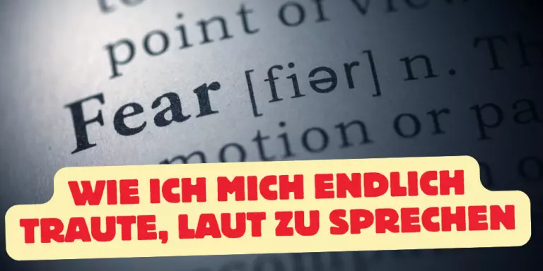 Angst vorm Sprechen