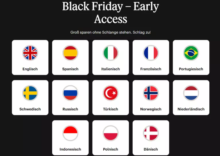 Babbel Lifetime Black Friday