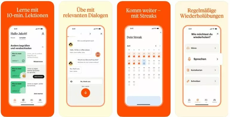 Babbel Vokabeln lernen