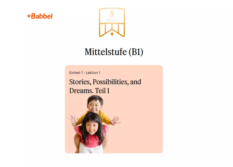 Babbel english lernen