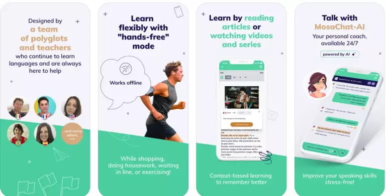 MosaLingua Business English app