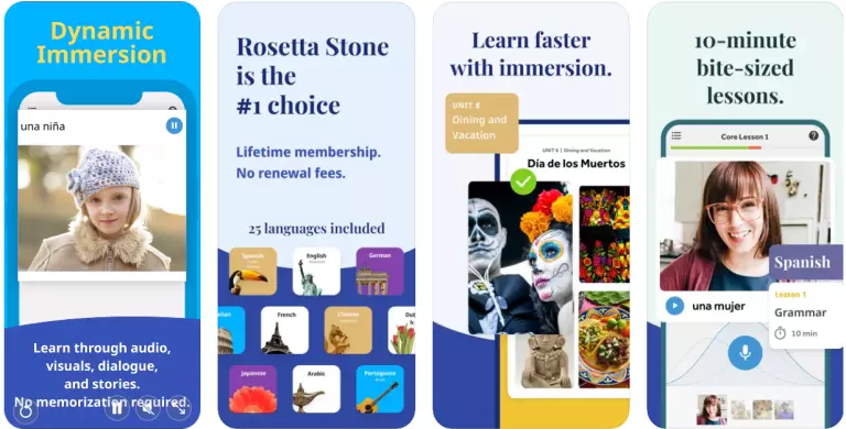 Rosetta Stone app