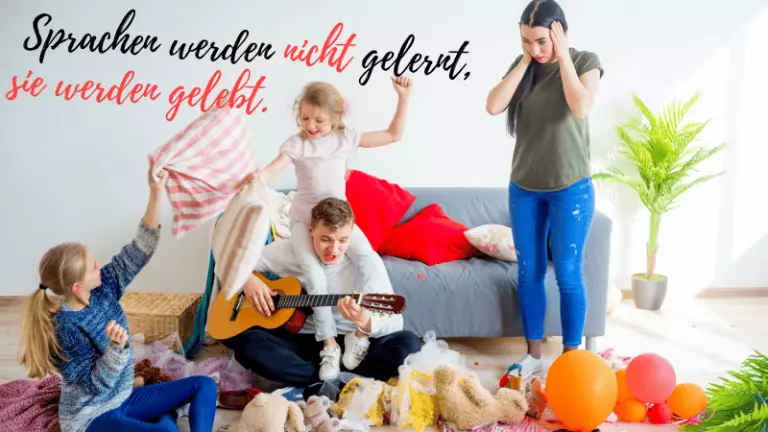 Sprachen werden nicht gelernt
