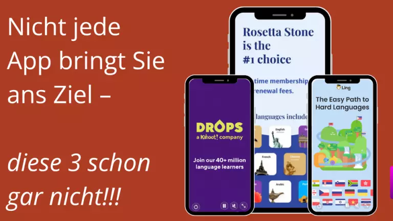 Sprachlernen nicht funktioniert