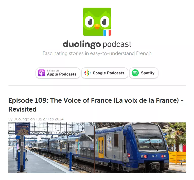 duolingo podcast