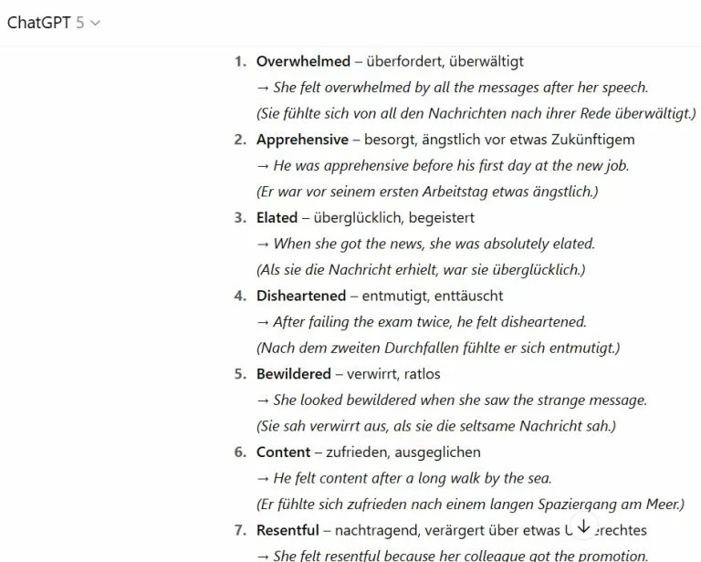 englisch mit chatgpt lernen