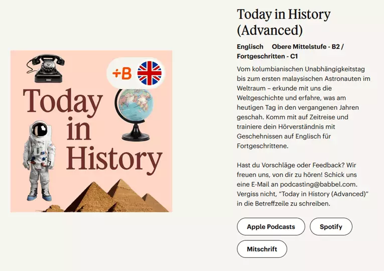 englisch podcast C1