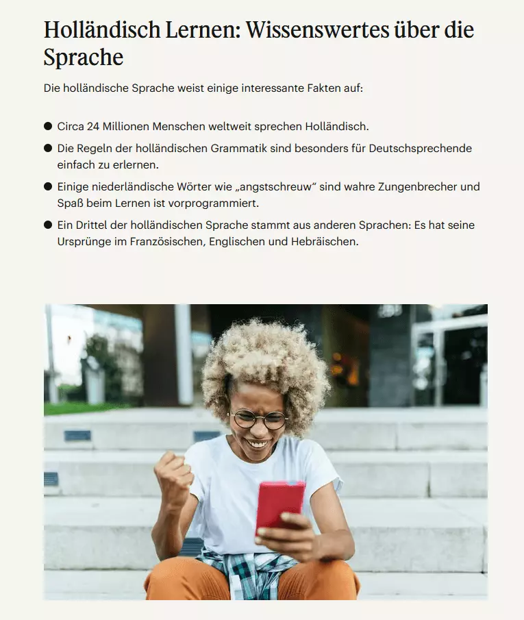hollÃÂändisch babbel