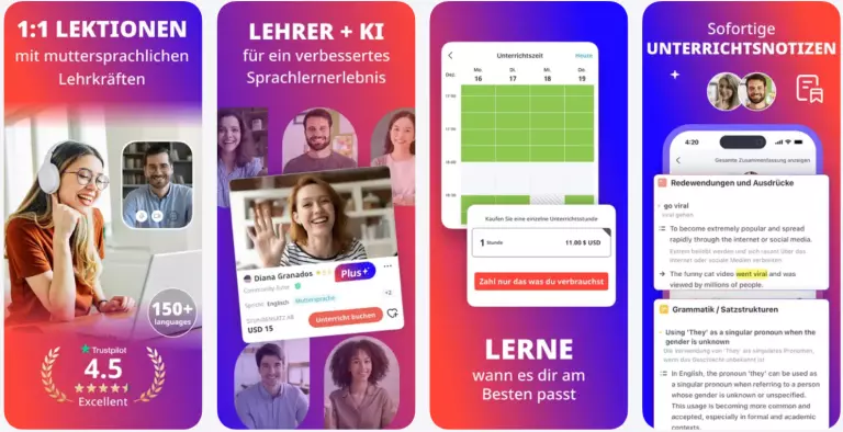 italki sprachenlernen