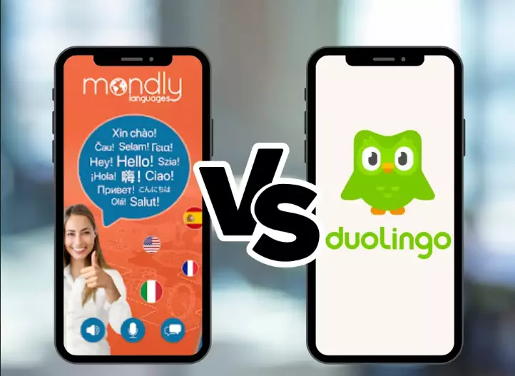 Duolingo vs Mondly