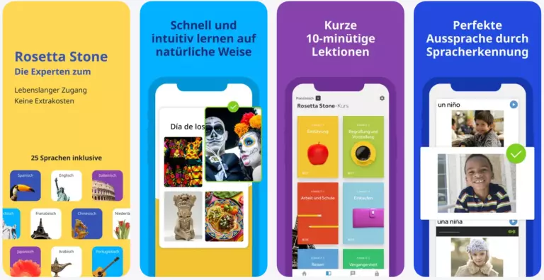 rosetta stone sprachenlernen