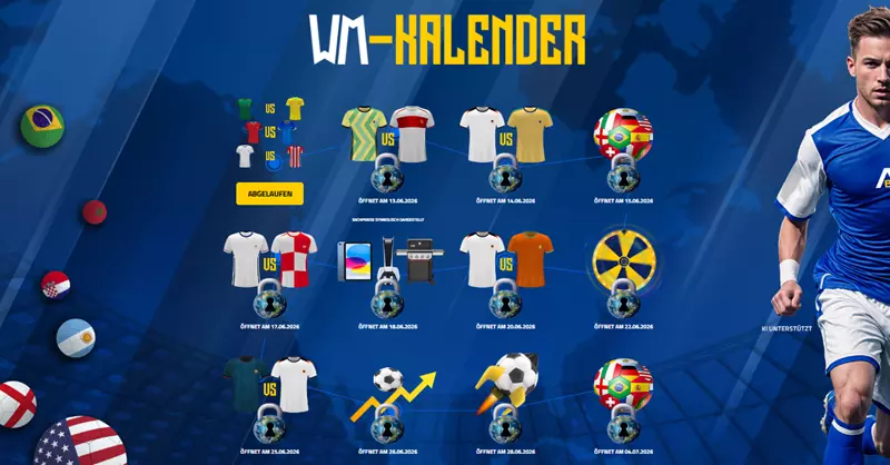 Admiralbet WM Kalender