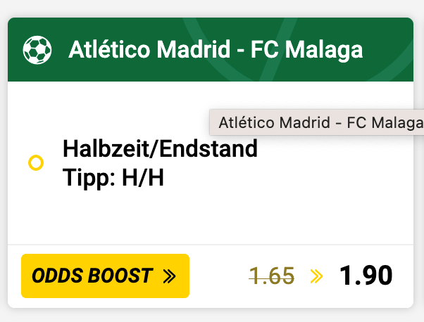 Atletico Madrid – FC Malaga