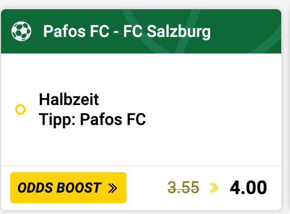 Pafos FC – Red Bull Salzburg