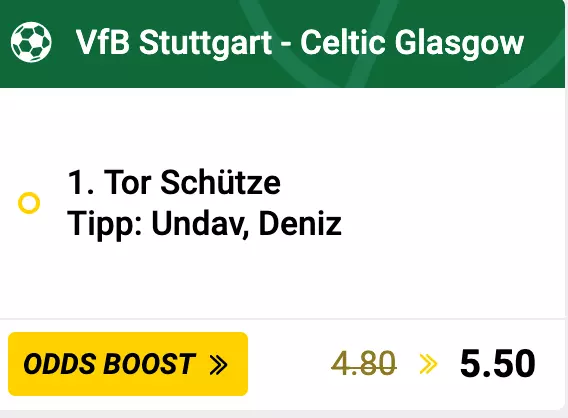 VfB Stuttgart vs. Celtic Glasgow